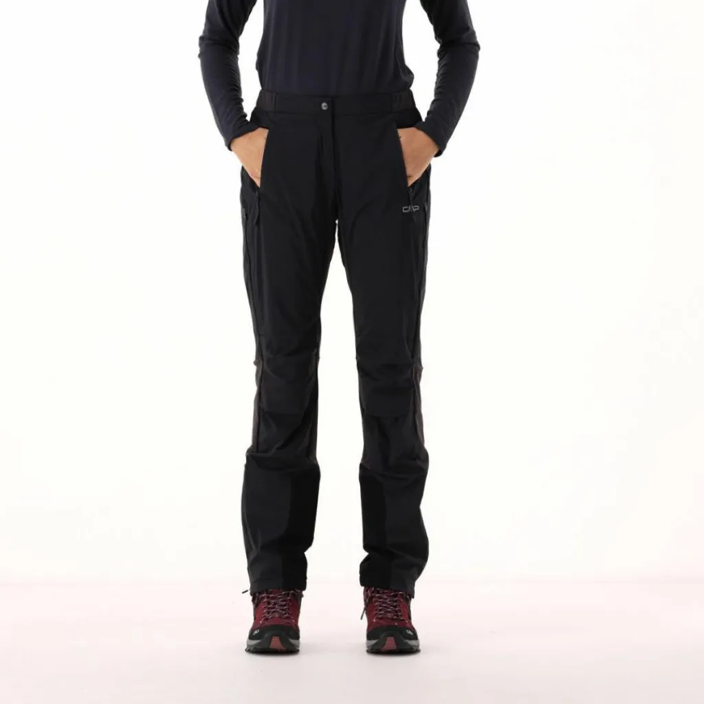 Damen Unlimitech Hybrid-Skitourenhose mit Nylon-Einsätzen>CMP Hot