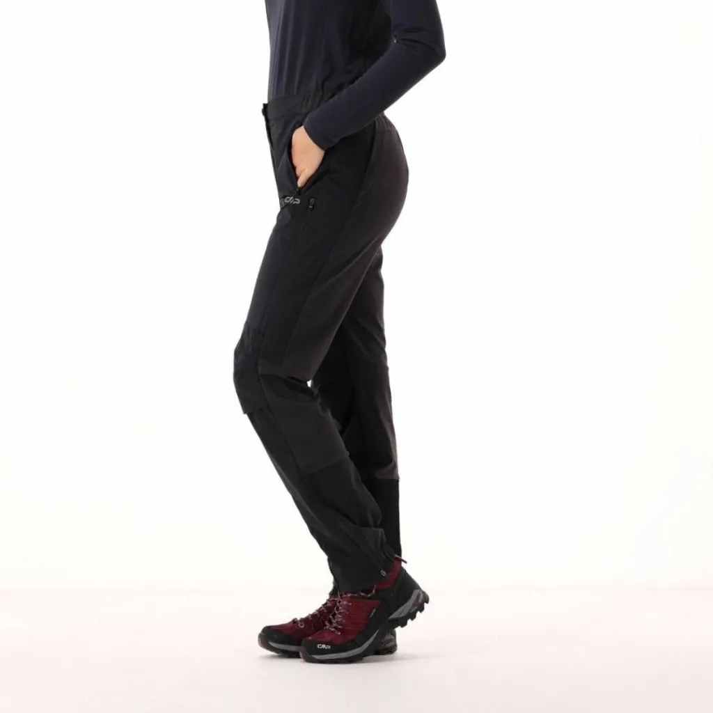 Damen Unlimitech Hybrid-Skitourenhose mit Nylon-Einsätzen>CMP Hot
