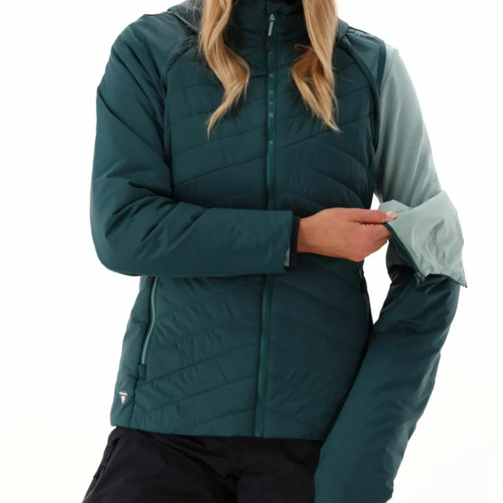 Damen Unlimitech Second Layer Jacke mit abnehmbaren Ärmeln>CMP