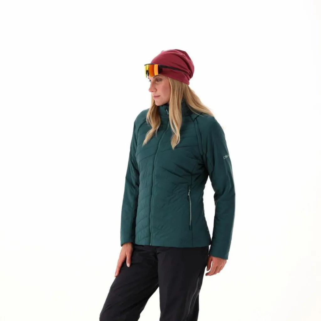 Damen Unlimitech Second Layer Jacke mit abnehmbaren Ärmeln>CMP