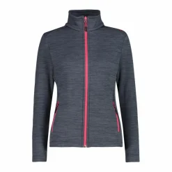 Damen-Fleece Stretch Performance mit durchgehendem Reißverschluss><noscript><img width=