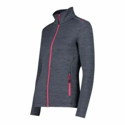 Damen-Fleece Stretch Performance mit durchgehendem Reißverschluss><noscript><img width=