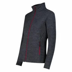 Damen-Fleece Stretch Performance mit durchgehendem Reißverschluss><noscript><img width=