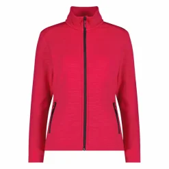 Damen-Fleece Stretch Performance mit durchgehendem Reißverschluss><noscript><img width=
