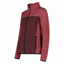 Damen-Fleecejacke aus bedrucktem Knit Tech><noscript><img width=