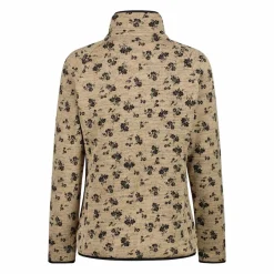 Damen-Fleecejacke aus bedrucktem Knit Tech><noscript><img width=