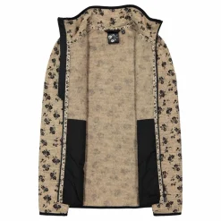 Damen-Fleecejacke aus bedrucktem Knit Tech><noscript><img width=