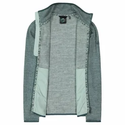 Damen-Fleecejacke aus bedrucktem Knit Tech><noscript><img width=