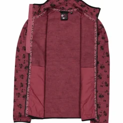 Damen-Fleecejacke aus bedrucktem Knit Tech><noscript><img width=