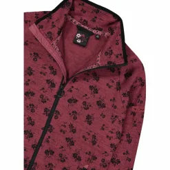 Damen-Fleecejacke aus bedrucktem Knit Tech><noscript><img width=