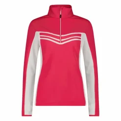 Damen-Fleeceshirt Stretch Performance mit kontrastierenden Details>CMP New
