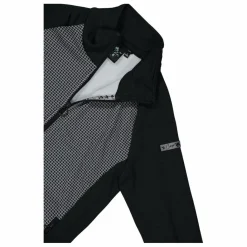 Damen-Fleece-Sweatshirt aus Stretch-Performance, bedruckt mit Melange-Details><noscript><img width=