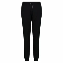 Damenhose aus Baumwollstretch mit Bündchen><noscript><img width=