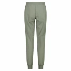 Damenhose aus Baumwollstretch mit Bündchen><noscript><img width=