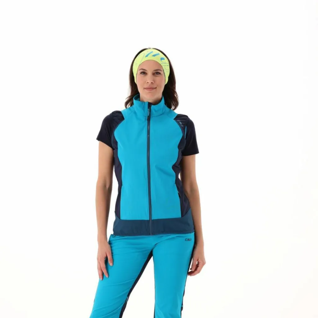 Damen-Hybridjacke mit abnehmbaren Ärmeln>CMP Clearance
