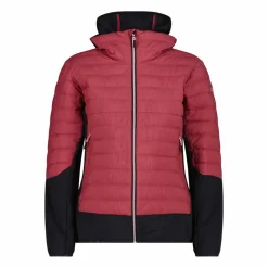 Damen-Hybridjacke Unlimitech wattiert mit PrimaLoft® Black ThermoPlume mit Kapuze><noscript><img width=