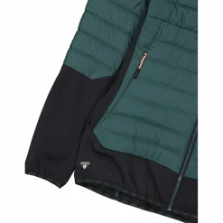 Damen-Hybridjacke Unlimitech wattiert mit PrimaLoft® Black ThermoPlume mit Kapuze><noscript><img width=