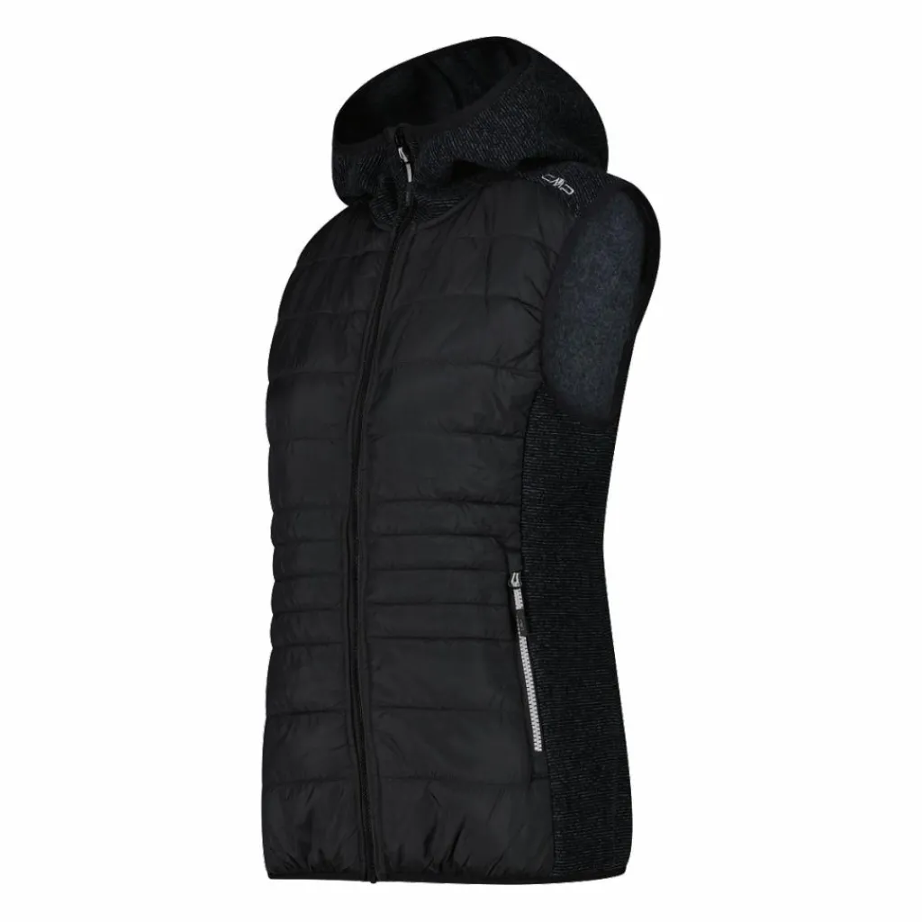 Damen-Hybridweste aus Fleece Knit Tech>CMP Best