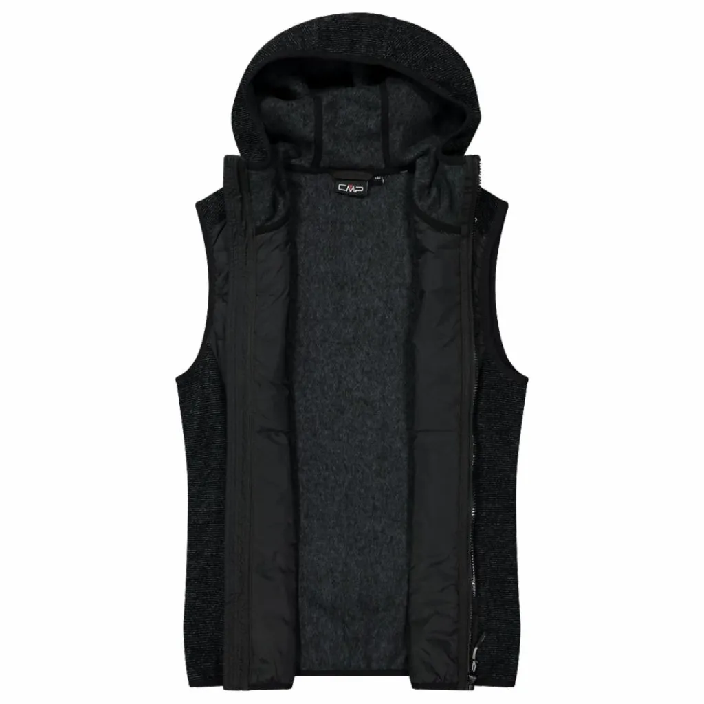 Damen-Hybridweste aus Fleece Knit Tech>CMP Best
