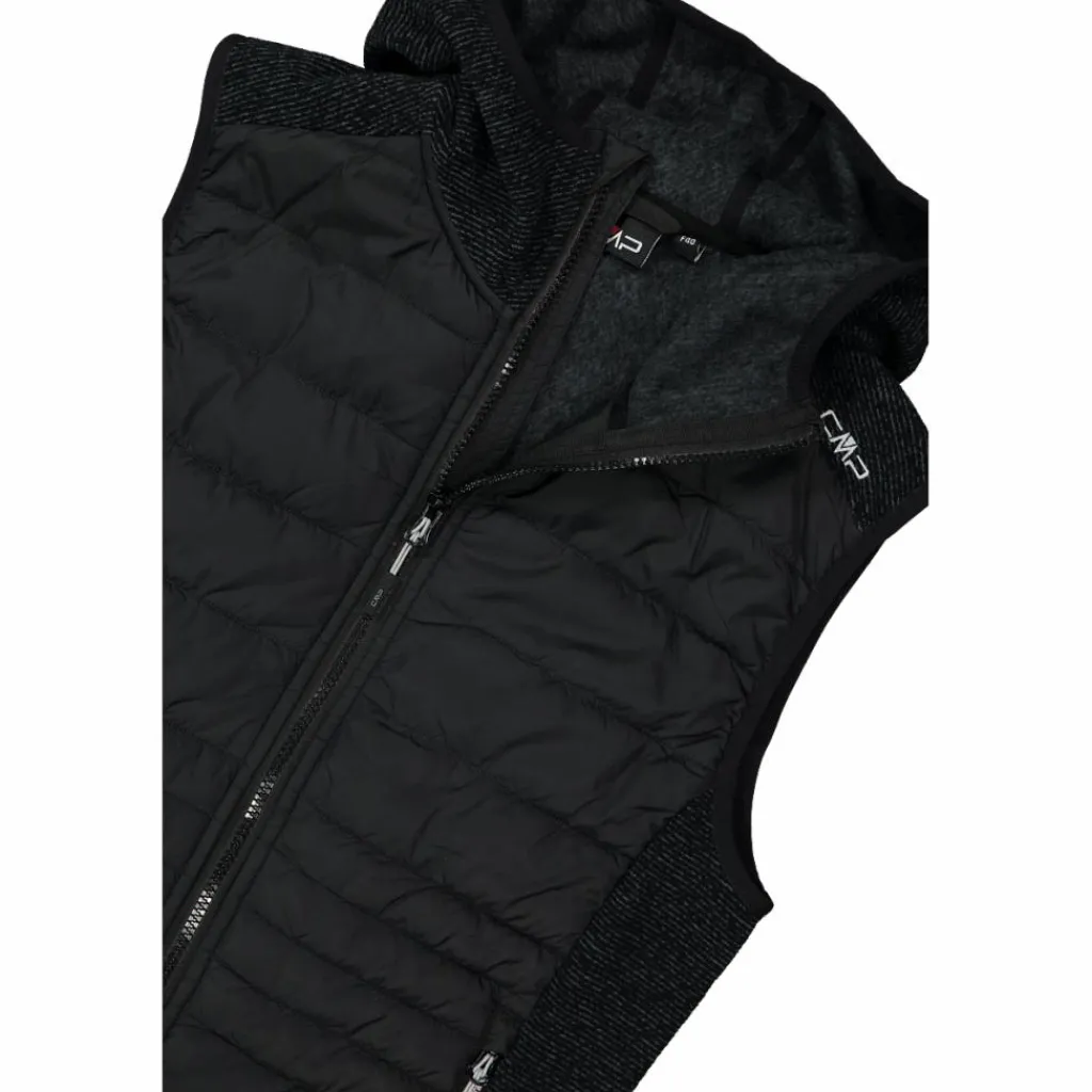 Damen-Hybridweste aus Fleece Knit Tech>CMP Best
