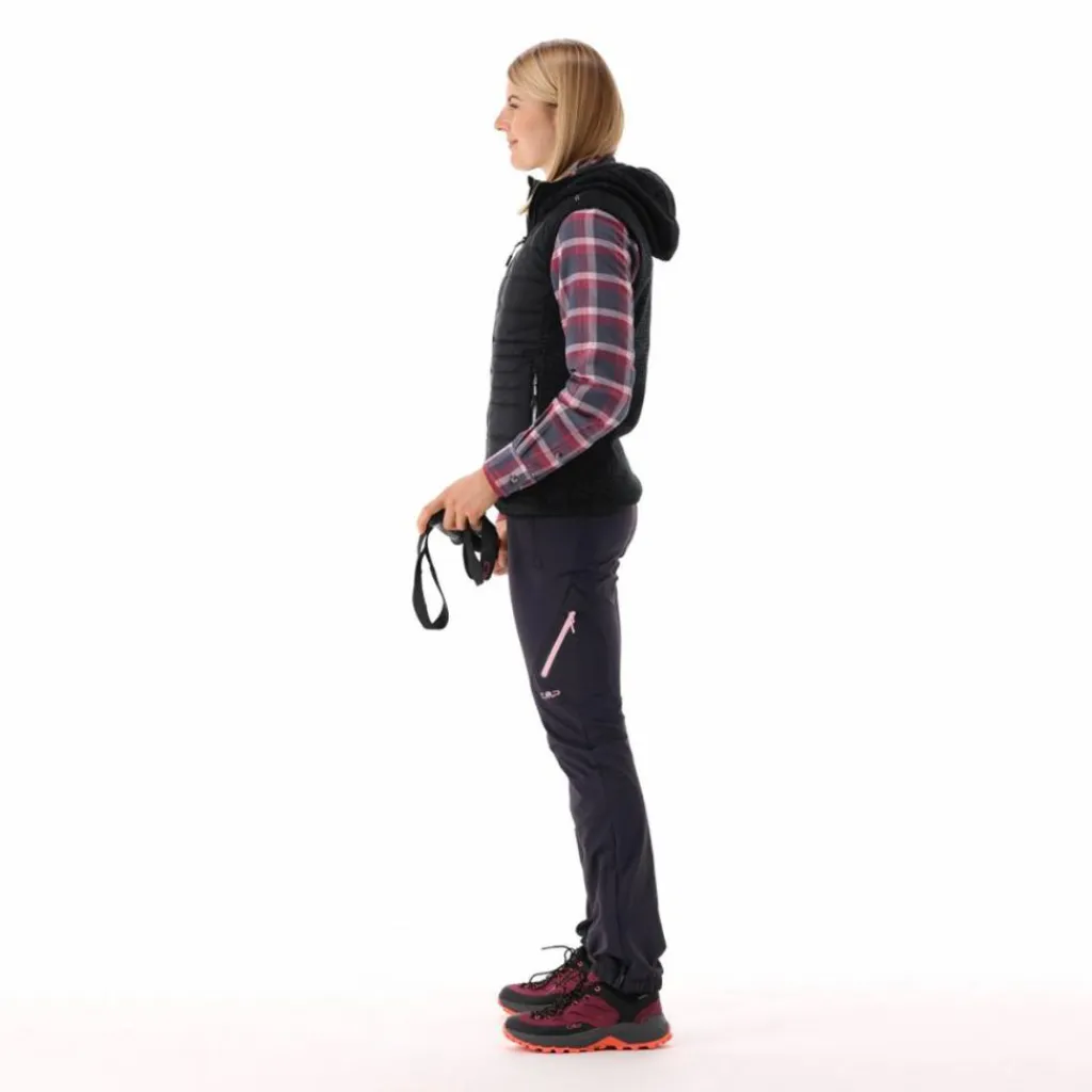 Damen-Hybridweste aus Fleece Knit Tech>CMP Best