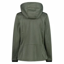 Damenjacke aus Softshell Meliert><noscript><img width=