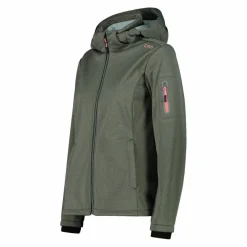 Damenjacke aus Softshell Meliert><noscript><img width=