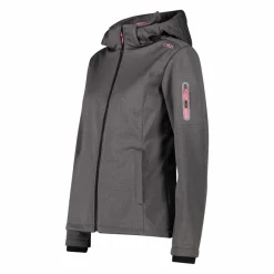 Damenjacke aus Softshell Meliert><noscript><img width=