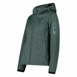 Damenjacke aus Softshell Meliert><noscript><img width=