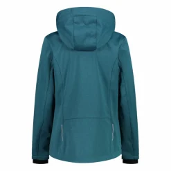 Damenjacke aus Softshell Meliert><noscript><img width=