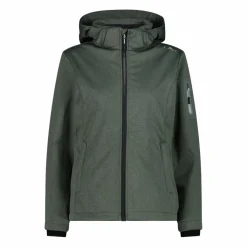 Damenjacke aus Softshell Meliert><noscript><img width=