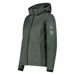 Damenjacke aus Softshell Meliert><noscript><img width=