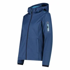 Damenjacke aus Softshell Meliert><noscript><img width=