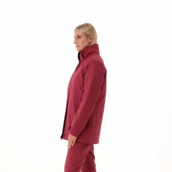 Damenjacke mit abnehmbarer Kapuze und Innenseite><noscript><img width=
