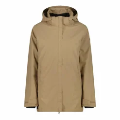 Damenjacke mit abnehmbarer Kapuze und Innenseite><noscript><img width=