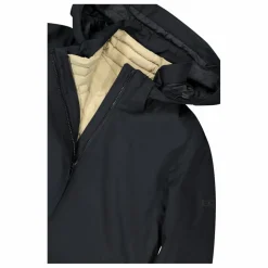 Damenjacke mit abnehmbarer Kapuze und Innenseite><noscript><img width=