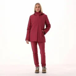 Damenjacke mit abnehmbarer Kapuze und Innenseite><noscript><img width=