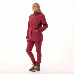 Damenjacke mit abnehmbarer Kapuze und Innenseite><noscript><img width=