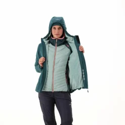 Damenjacke mit Kapuze und HighLoft-Wattierung><noscript><img width=