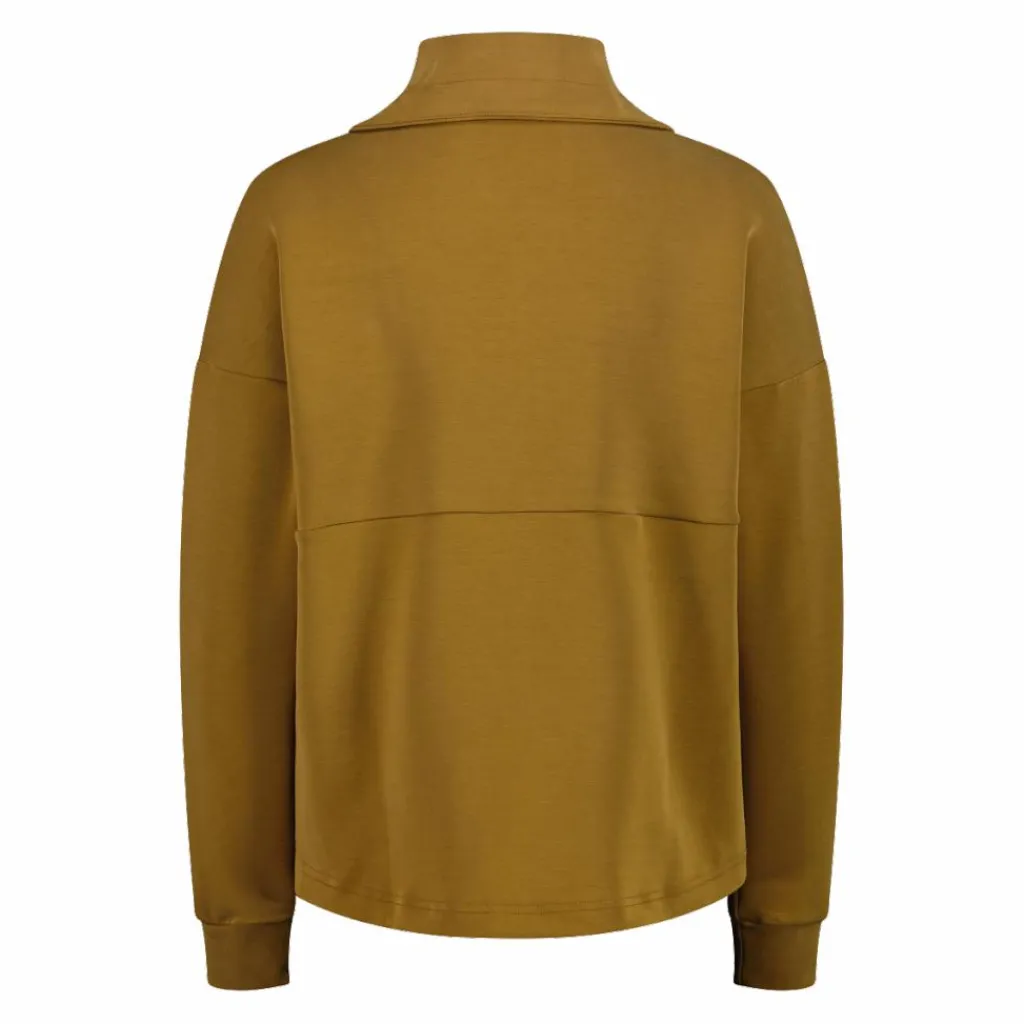 Damenjacke mit Reißverschluss aus Modal mit matt glänzendem Finish>CMP