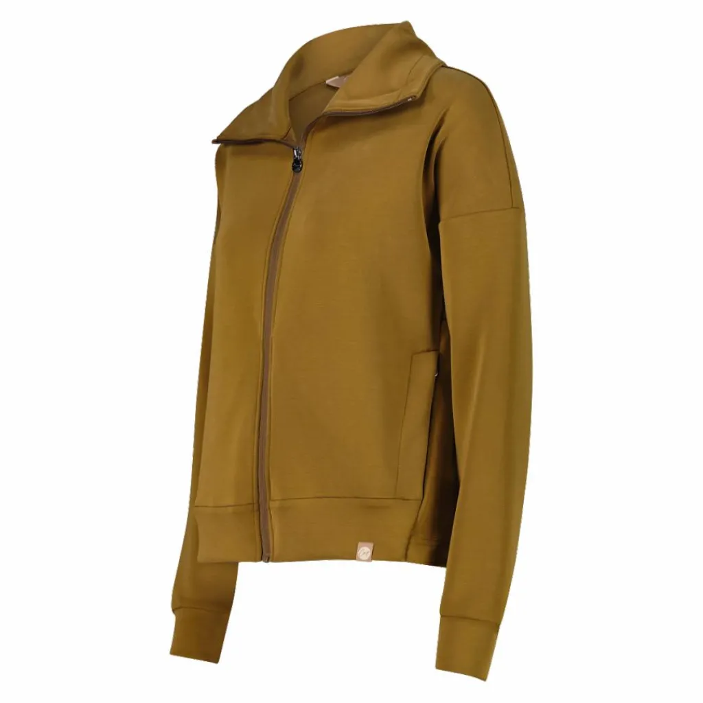 Damenjacke mit Reißverschluss aus Modal mit matt glänzendem Finish>CMP
