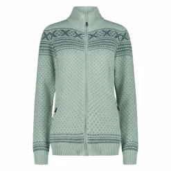 Damenjacke mit Reißverschluss aus Wooltech>CMP Best