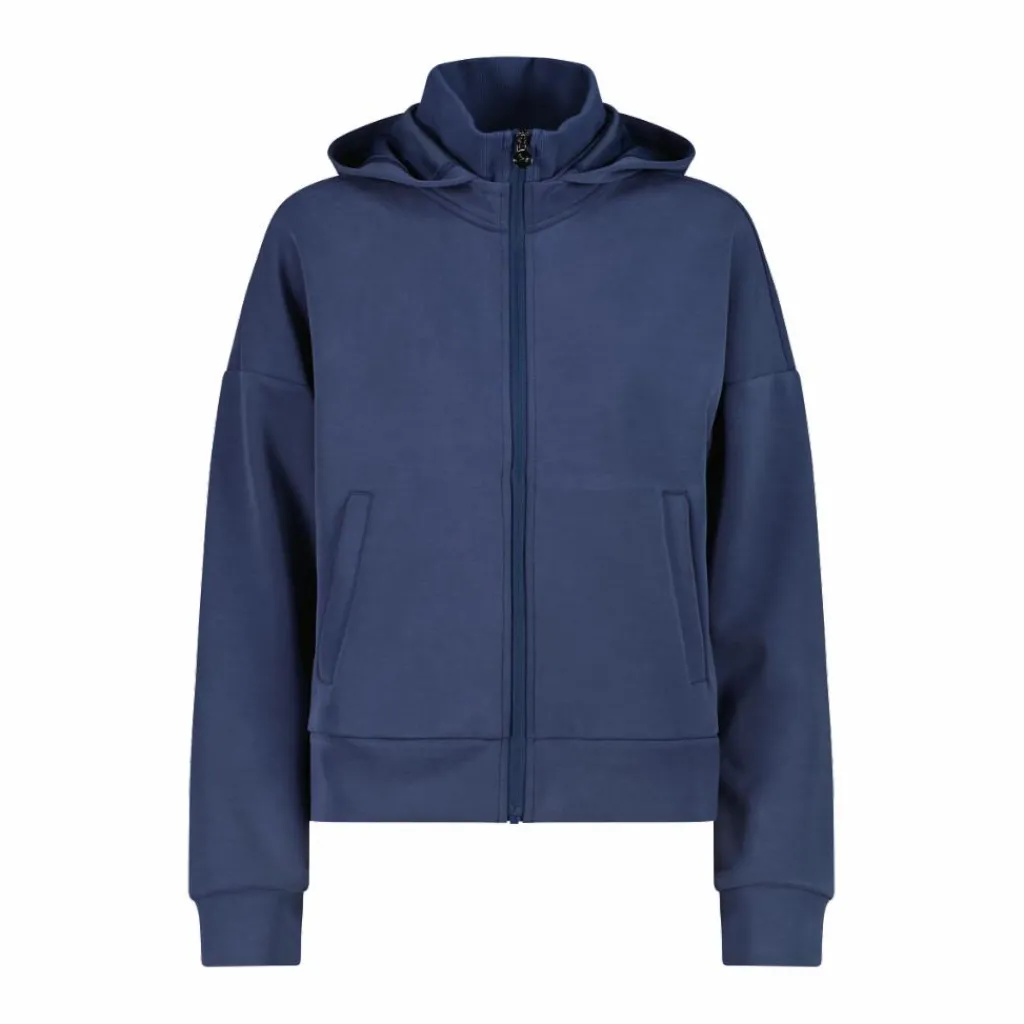 Damenjacke mit Reißverschluss aus Modal mit matt glänzendem Finish>CMP Hot
