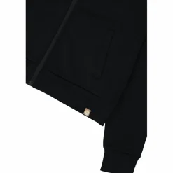 Damenjacke mit Reißverschluss aus Modal mit matt glänzendem Finish><noscript><img width=