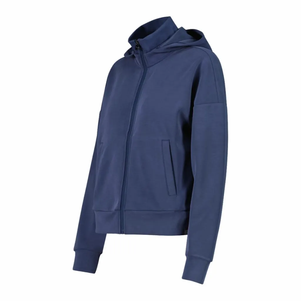 Damenjacke mit Reißverschluss aus Modal mit matt glänzendem Finish>CMP Hot