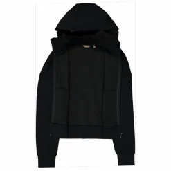 Damenjacke mit Reißverschluss aus Modal mit matt glänzendem Finish><noscript><img width=