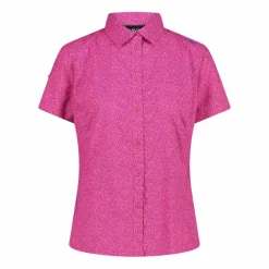 Damen-Kurzarm-shirt mit floralem Muster><noscript><img width=