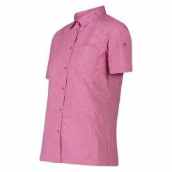 Damen-Kurzarm-shirt mit floralem Muster><noscript><img width=