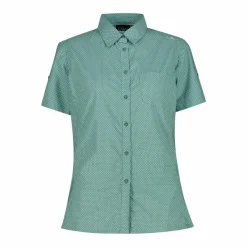 Damen-Kurzarm-shirt mit floralem Muster><noscript><img width=