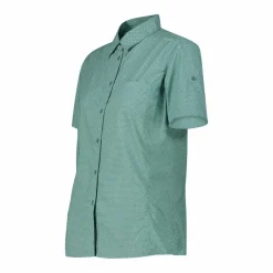 Damen-Kurzarm-shirt mit floralem Muster><noscript><img width=